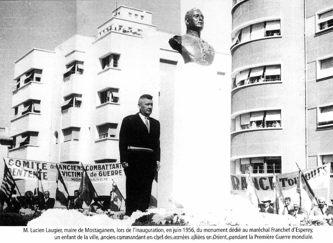 604- Mostaganem. Monument Marechal Franchet d'Esperey.JPG